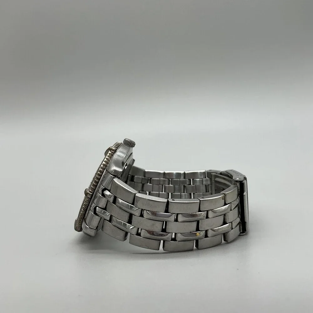 Pulsar Men Watch 40mm White Dial Silver Tone Bracelet Date V732-X177 New Batt 7